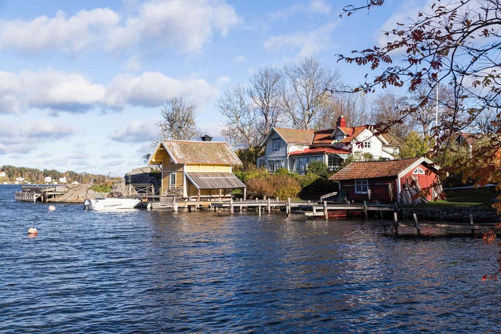 Bla Huset Apartman Vaxholm Kültér fotó