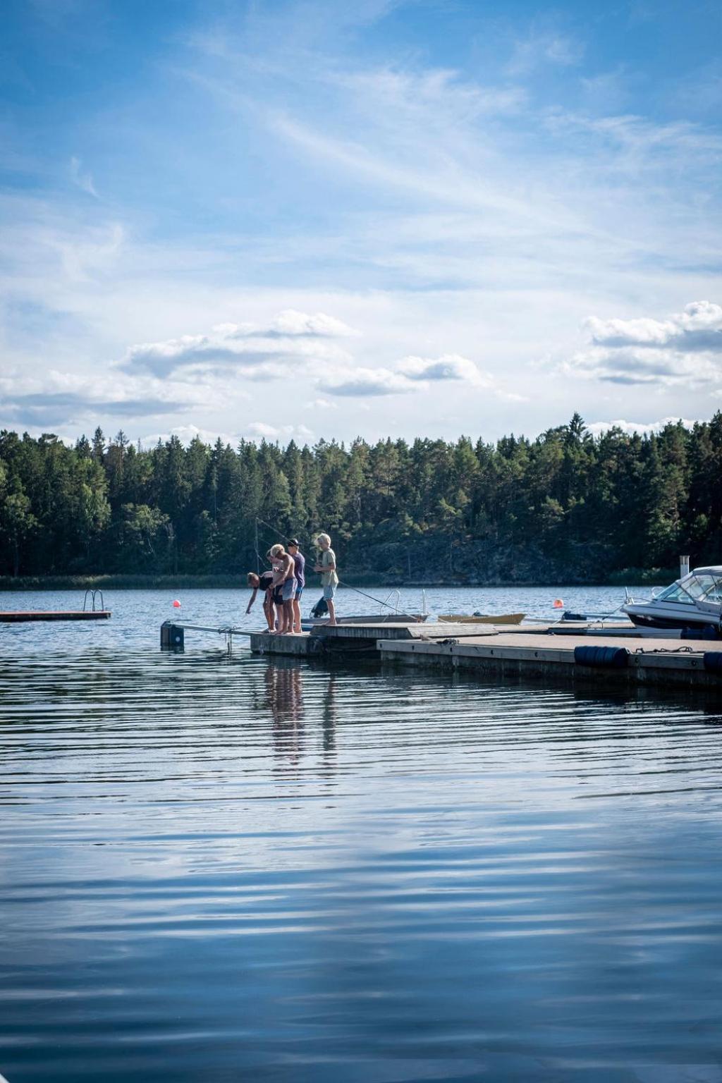 Bla Huset Apartman Vaxholm Kültér fotó