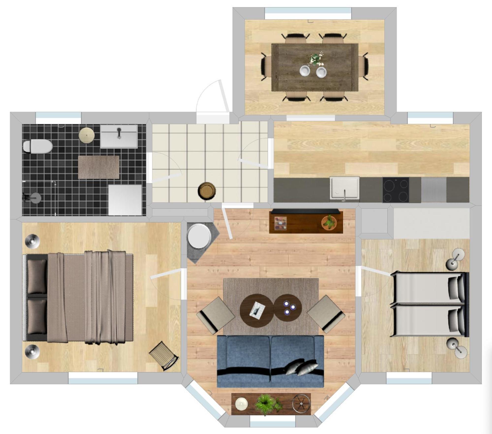 Bla Huset Apartman Vaxholm Kültér fotó